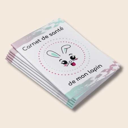 Carnet de santé lapin pour kit de départ.
