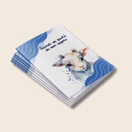 Carnet de santé caprin pour kit de départ.