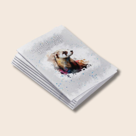 Carnet de santé fureton pour kit de départ.