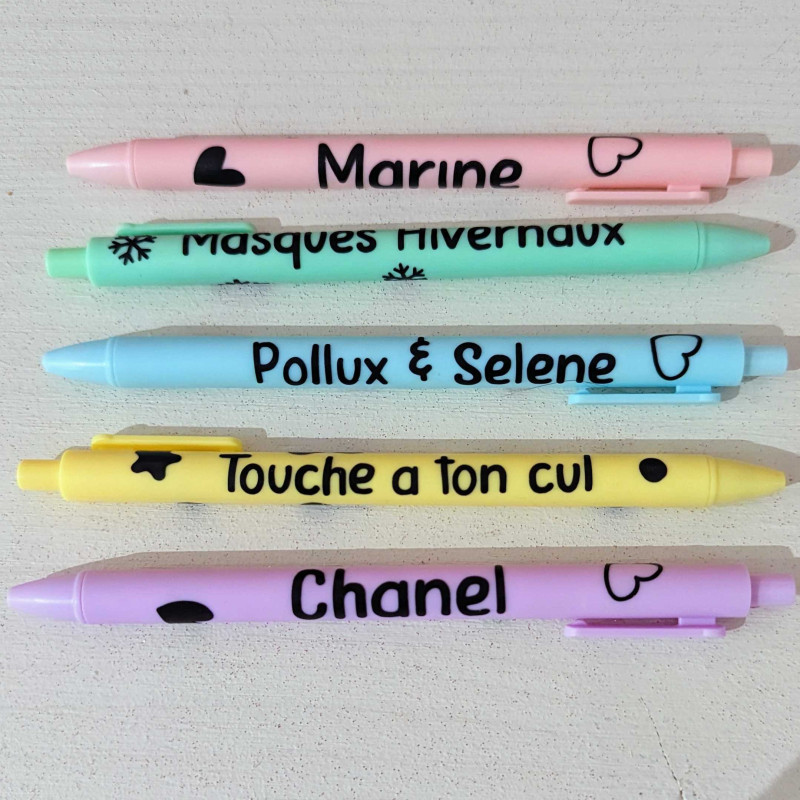 Stylos personnalisés