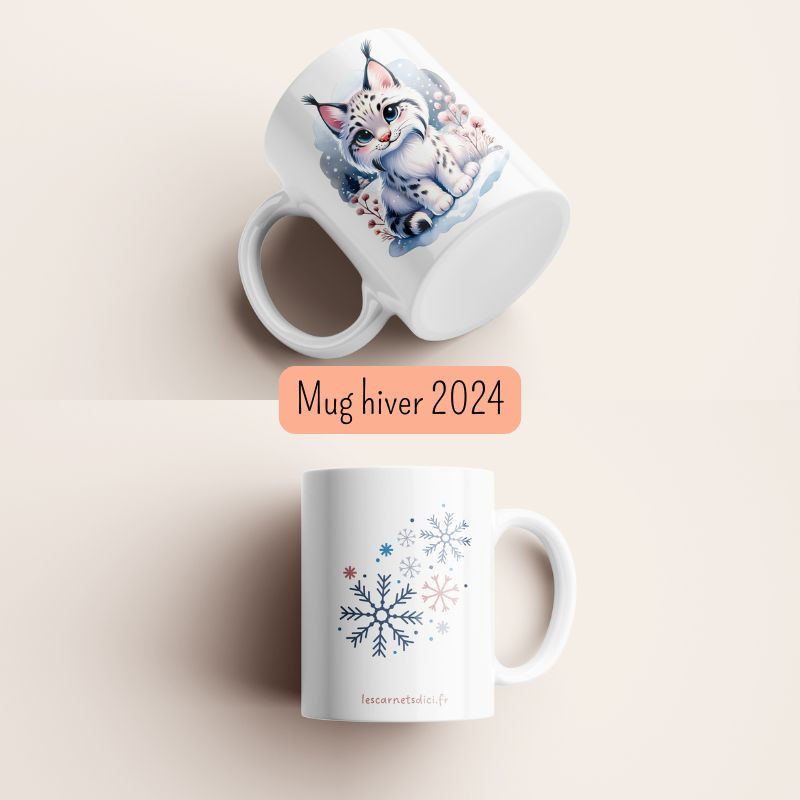 Jolie mug unique de la collection Hiver 2024 !
