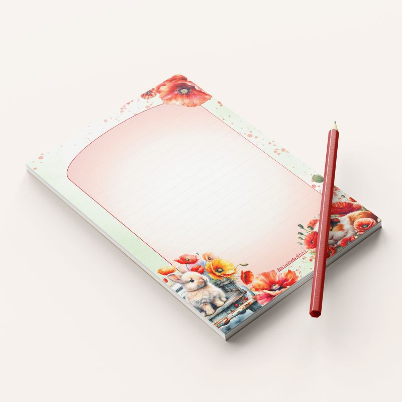 Bloc note édition collector avec Coquelicot Doré !